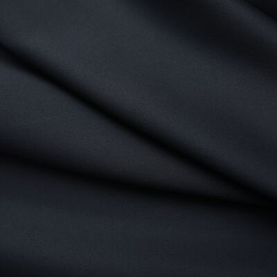 vidaXL Cortinas blackout com ganchos 2 pcs 140x225 cm preto