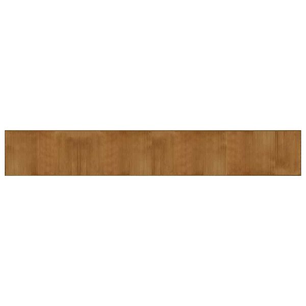 vidaXL Tapete retangular 60x400 cm bambu castanho