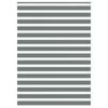 vidaXL Cortina de zebra 165x200 cm largura do tecido 160,9cm poli&eacute;ster