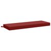vidaXL Almofada de Banco SOEST 100% Poli&eacute;ster Vinho Vermelho