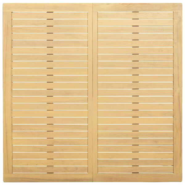 vidaXL Mesa de centro p/ jardim 110x110x45 cm madeira de ac&aacute;cia maci&ccedil;a