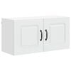 vidaXL Painel de lava-lou&ccedil;a Kalmar Branco 80 x 31 x 40 cm