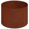 vidaXL Vaso de Jardim Castanho 90 x 90 x 20 cm