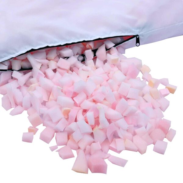 vidaXL Espuma picada Rosa 18 kg Poliuretano