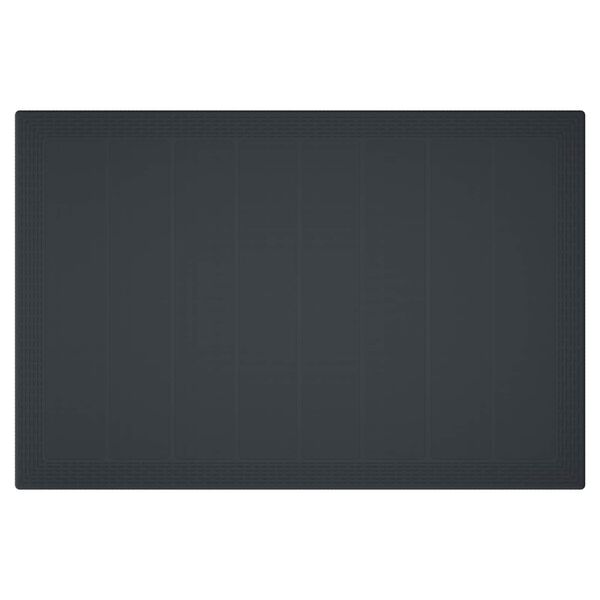 vidaXL Conjunto de Jantar para Jardim 7 pcs Antracite Rattan Polt