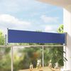 vidaXL Toldo lateral retr&aacute;til para p&aacute;tio 60x300 cm azul