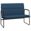 vidaXL Banco 100x64x80 cm tecido azul