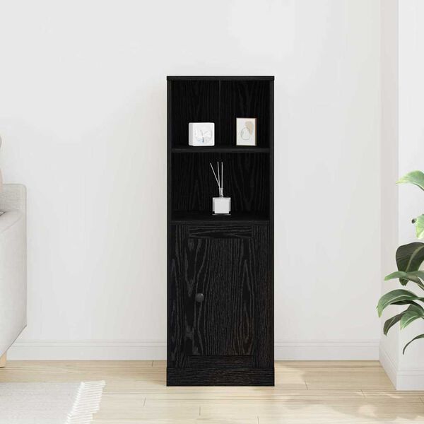 vidaXL Highboard Carvalho Preto 36 x 35.5 x 103.5 cm