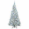 vidaXL &Aacute;rvore de Natal Articulada Artificial Branco 180 cm PE e PVC