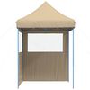 vidaXL Tenda de Festa Bege 200 x 200 x 306 cm Tecido Oxford