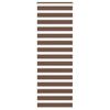 vidaXL Cortina de zebra 80x230 cm largura do tecido 75,9 cm poli&eacute;ster