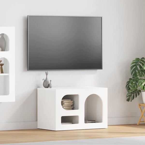 vidaXL Gabinete para TV Branco 60 x 35 x 40 cm Madeira processada