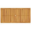 vidaXL Mesa de jardim 200x100x74 cm madeira de ac&aacute;cia maci&ccedil;a