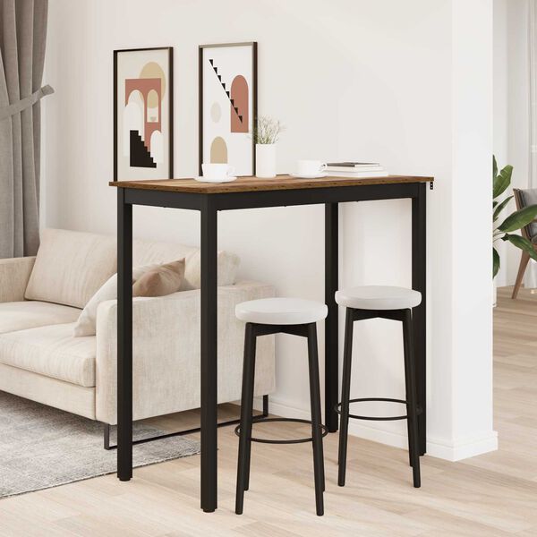 vidaXL Mesas de jantar Madeira processada