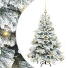 vidaXL &Aacute;rvore de Natal Artificial com 150 LEDs Branco 120 cm PE e PVC
