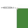 vidaXL Toldo vertical 140x600 cm tecido oxford verde-claro