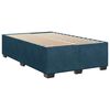vidaXL Estrutura de cama 120x200 cm veludo azul
