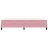 vidaXL Cama Box com colchão Rosa 80 x 200 cm tecido