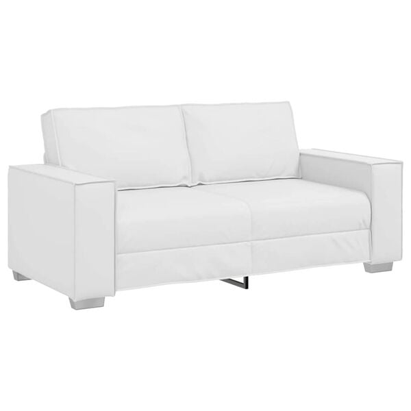 vidaXL Sofá Branco 180 x 78 x 84 cm tecido