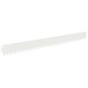 vidaXL Acabamento para Gramado 10 pcs 103 x 10 cm A&ccedil;o Branco