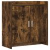 vidaXL Buffet Carvalho Fumado 72 x 36 x 80 cm Derivados de Madeira