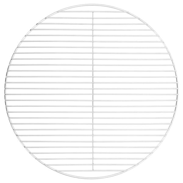 vidaXL Grelha para churrasco redonda &Oslash;54 cm a&ccedil;o inoxid&aacute;vel 304