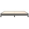 vidaXL Estrutura de cama 200x200cm couro artificial cinzento
