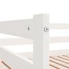 vidaXL Estrutura sof&aacute;-cama de puxar sem colch&atilde;o 80x200 cm branco