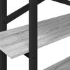 vidaXL Estante Cinza Sonoma 100 x 33,5 x 102 cm Madeira processada
