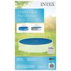 Intex Cobertura para piscina solar 290 cm polietileno azul