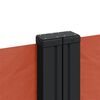 vidaXL Toldo lateral retr&aacute;til 120x600 cm terracota