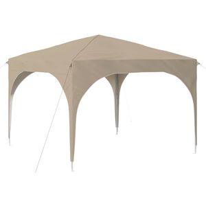 vidaXL Tenda de Festa Pop-up 290 x 290 x 245 cm Creme