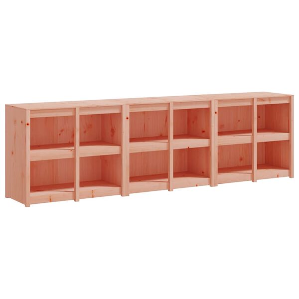 vidaXL Arm&aacute;rios de cozinha p/ exterior 3 pcs madeira de douglas maci&ccedil;a