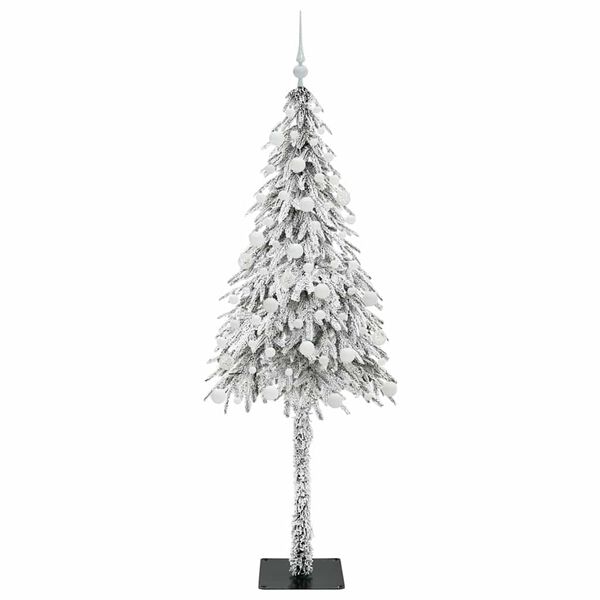vidaXL &Aacute;rvore de Natal com 300 LEDs com suporte Branco 180 cm PE e A&ccedil;o