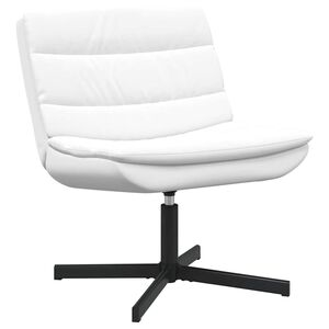 vidaXL Cadeira girat&oacute;ria Branco 63 x 75 x 76 cm Couro Sint&eacute;tico