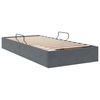 vidaXL Cama com Armazenamento Cinza Escuro 100 x 200 cm Veludo