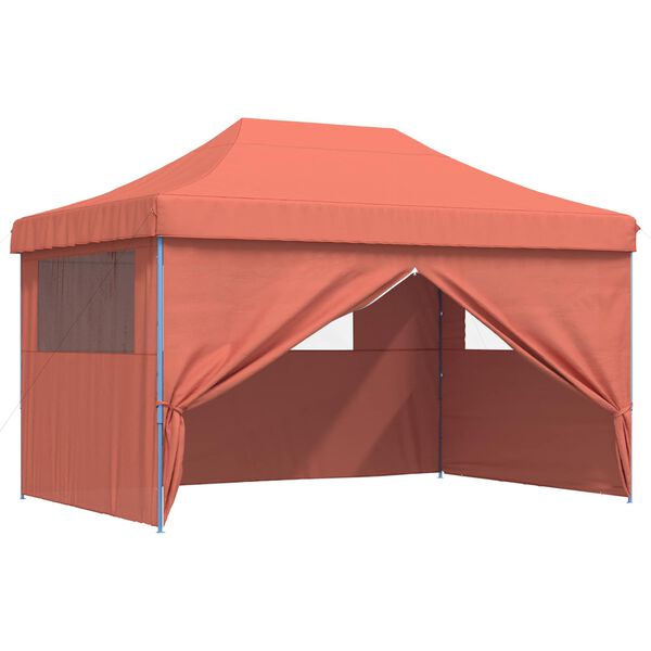 vidaXL Tenda de Festa Terracota 292 x 440 x 315 cm Tecido Oxford