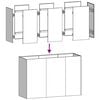 vidaXL Vaso/floreira 120x40x80 cm aço laminado a frio antracite