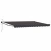 vidaXL Toldo Retr&aacute;til El&eacute;trico Antracite 5 x 3 m