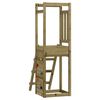 vidaXL Conjunto de brincar p/ exterior 53x46,5x169 cm pinho impregnado