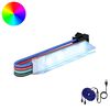 vidaXL Fita LED 12 unid. Preto e Multicolorido Cobre e Pl&aacute;stico