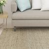 vidaXL Tapete sisal natural 66x350 cm verde