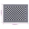 vidaXL Panos de cozinha 20 pcs 50x70 cm algod&atilde;o azul e branco