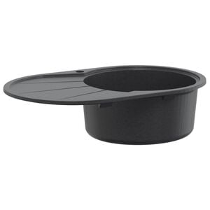 vidaXL Lava-loi&ccedil;a de bacia individual Granito 77 x 49 x 20.5 cm