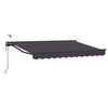vidaXL Toldo Retr&aacute;til El&eacute;trico Antracite 3 x 2 m