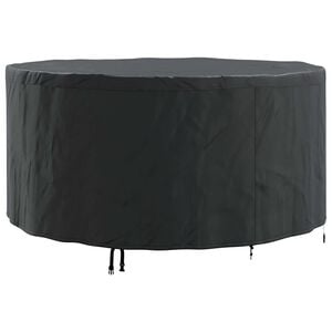 vidaXL Capa para M&oacute;veis 182 x 182 x 85 cm Tecido Oxford 600D Redondo