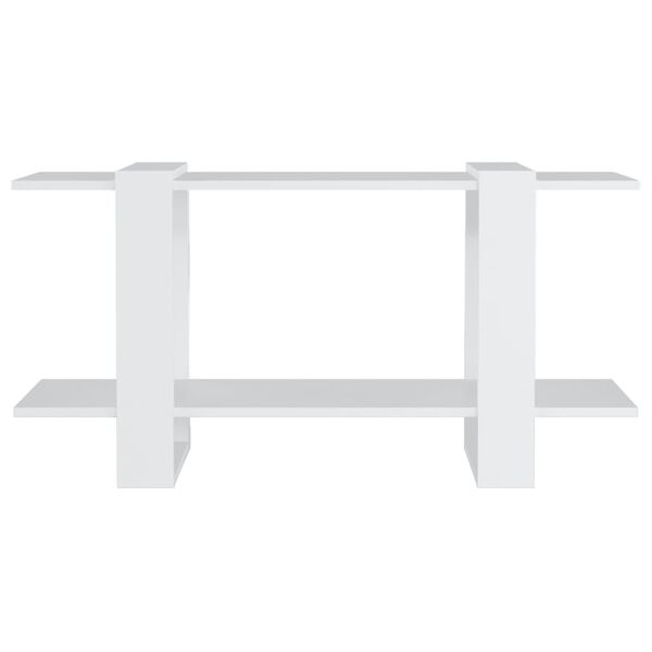 vidaXL Estante 100x30x51 cm madeira processada branco
