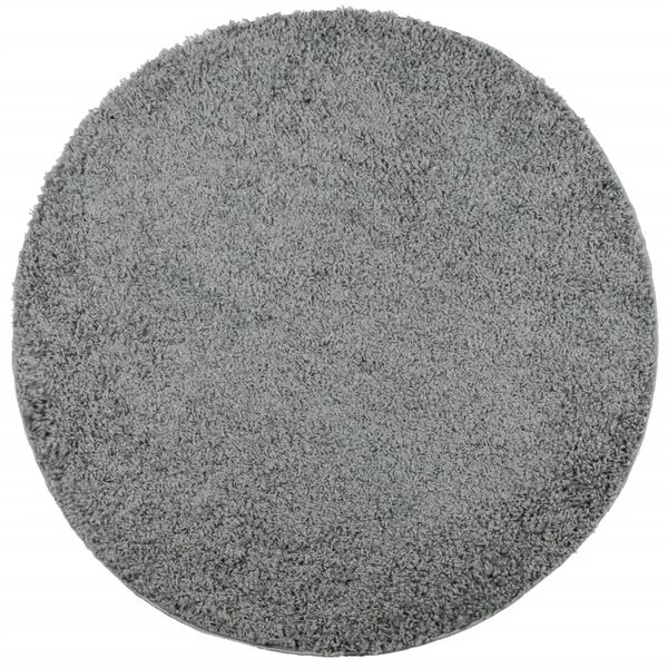 vidaXL Tapete shaggy de pelo alto PAMPLONA &Oslash; 200 cm verde