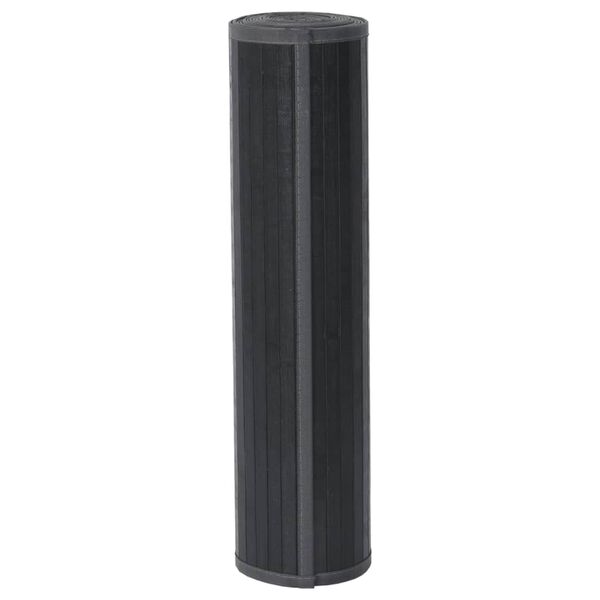 vidaXL Tapete retangular 70x500 cm bambu cinzento