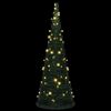 vidaXL &Aacute;rvore Natal pop-up artificial pr&eacute;-iluminada 180 cm verde